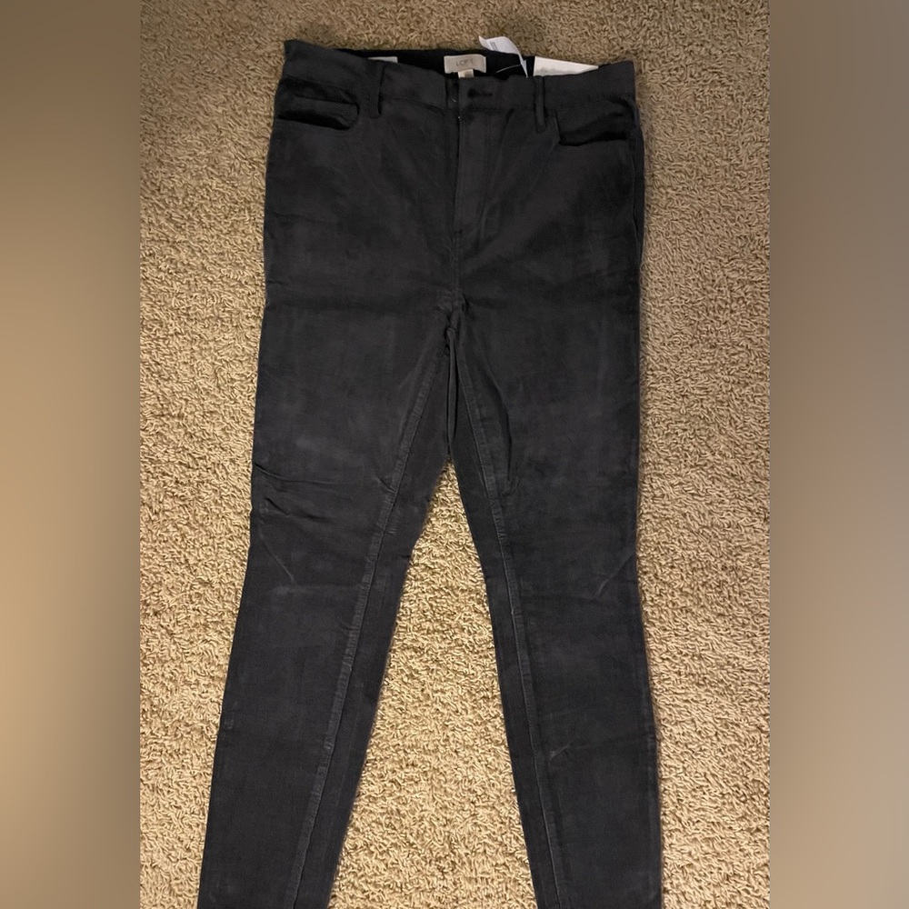Loft high rise skinny corduroy jeans size 10 NWT